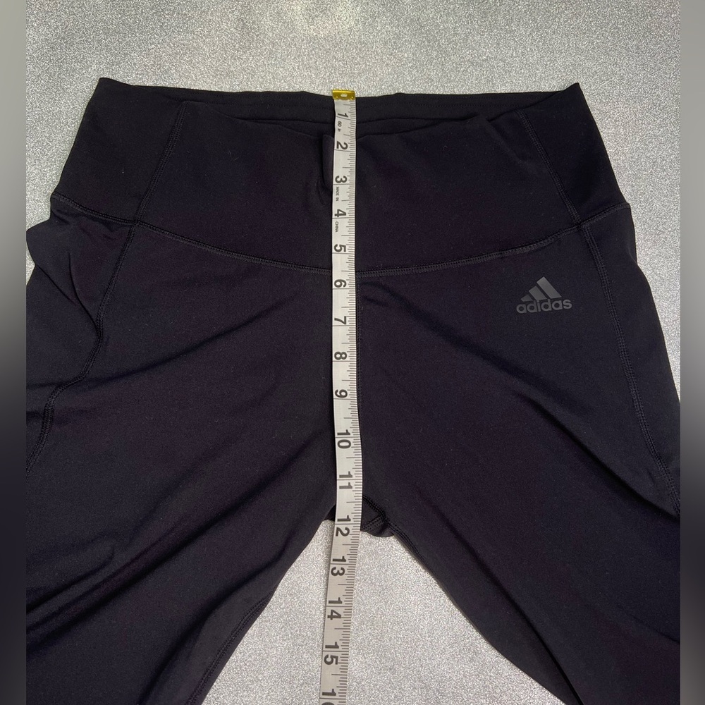 Adidas ‎ Black and Orange Leggings - Picture 3 of 7
